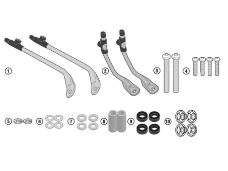Suport parbriz KAPPA - A7061AK SYM Symphony 125 Euro 5 (20) | A7061AK