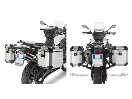 Suport pentru genti laterale KAPPA MONOKEY CAM SIDE BMW F 650 GS / F 800 GS (08-17), F 700 GS (13-17) - compatibil cu KFR KFORCE ALU | KL5103CAM
