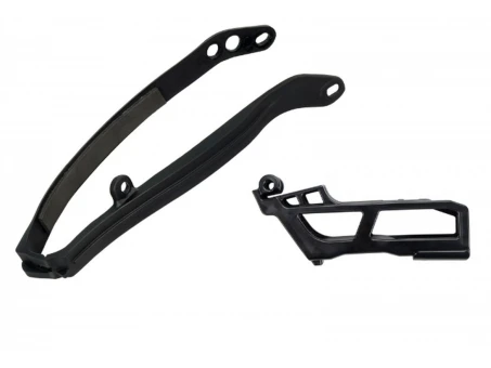 Set patina si ghidaj lant UFO YAMAHAYZF 450 23-24, YZF 250 24 culoare Negru | YA05800001