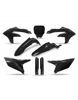 Kit complet plastice UFO (FULL KIT) YAMAHA YZF 250 '24, YZF 450 '23-'24 culoare Negru