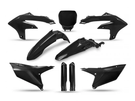 Kit complet plastice UFO (FULL KIT) YAMAHA YZF 250 24, YZF 450 23-24 culoare Negru | YAKIT326F001