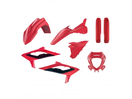 Kit plastice POLISPORT - (FULL KIT) Beta RR 2T/4T '23-'24 - Rosu Negru
