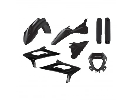 Kit plastice POLISPORT - (FULL KIT) Beta RR 2T/4T '23-'24 - Negru