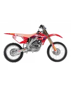 Kit grafic BLACKBIRD HONDA CRF 250R '04-'09, CRF 250X '04-'21 REPLICA TEAM HRC 23