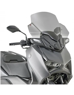 Parbriz moto KAPPA - YAMAHA XMAX 300 '23, (58 X 57 CM) Fumuriu