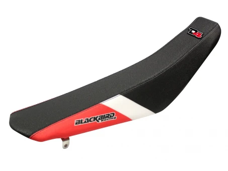 Husă șa BLACKBIRD HONDA CR 80 '96-02, 85 '03-'07 DREAM 4 HONDA culoare Negru/Alb/Rosu