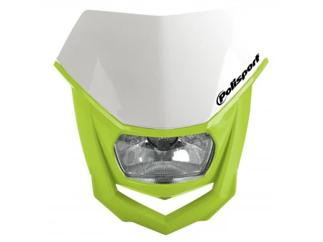 Far moto POLISPORT MODEL HALO (halogen) - Alb/FLUO | 8657400042