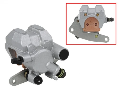 Etrier frana BRONCO HONDA TRX 250EX/X 01-22, TRX 300EX 95-09, TRX 400EX/X 99-14, SUZUKI LT-F 250 02-09, LT-Z 250 04-09, LT-A 400 02-07, LTZ 400 03-12, LT-A 500 02-07, YAMAHA YFM 125 RAPTOR 11-13, YFS 200 BLASTER (fata stanga) | AC-05A03