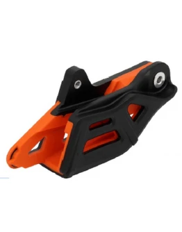 Ghidaj lanț PSYCHIC pentru KTM SX/SXF/EXC/EXCF 85/125/250/300/350/450 (TPI) '08-22, 690 ENDURO '08-21, 790/890 ADVENTURE '19-21, HUSQVARNA FC/FE/TC/TE 125/250/300/350/450 '13-21 Culoare Negru/portocaliu (OEM: 78104070100;7810407010004)