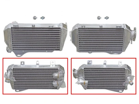 PSYCHIC CHŁODNICA HONDA CRF 250RX 19-21 WZMOCNIONA O STANDARDOWEJ POJEMNOŚCI LEWA (SZT.) (OEM: 19150-K95-A50) | XD-10108L