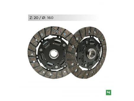 NEWFREN TARCZE SPRZĘGŁOWE MOTO GUZZI NEVADA 350 92-97; V 35 92-01; NEVADA 750 98-10; BREVA 750 03-09 (SUCHE SPRZĘGŁO) | F1403K