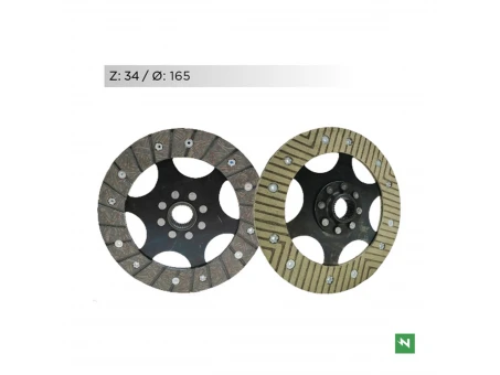 NEWFREN TARCZE SPRZĘGŁOWE BMW R 45/65 80-93; R 80R/RT/GS/ST 80-95; R 100R/RT/CS/GS 80-96 (MCC600) (EBS6601) (SUCHE SPRZĘGŁO) | F1491K