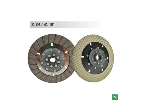 NEWFREN TARCZE SPRZĘGŁOWE BMW R 50/60/75/80/100 (MCC601) (SUCHE SPRZĘGŁO) | F1493K