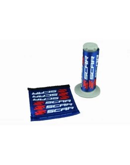 Protectie grip mansoane SCAR - Albastru/Alb/Rosu
