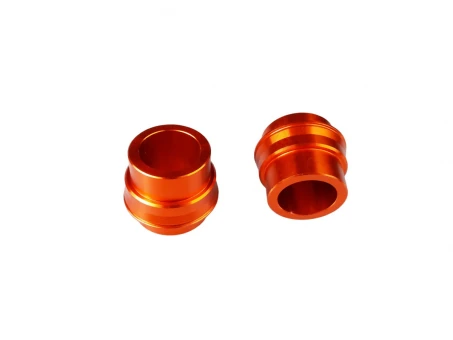 Set distantiere roata fata SCAR KTM 125 - 450 SX / SXF 15-23, 125 - 500 EXC / EXCF / TPI 16-23 - Portocaliu | FWS502