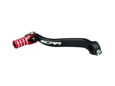 Pedala schimbator viteze SCAR SUZUKI RMZ 450 08-24 - Negru/Rosu | GSL308