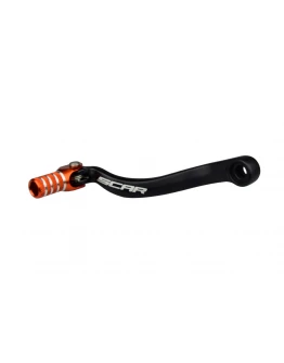 Pedala schimbator viteze SCAR KTM SXF (SX-F) 250/450 '11-'24, SX 125/250 '17-'23, EXC 125/150/250/300 TPI '17-'23 - Negru/Portocaliu
