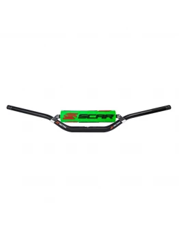 Ghidon cu traversa SCAR 28,6 mm STEWART/VILLOPOTO - Negru burete Verde/Alb