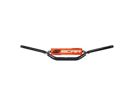 Ghidon cu traversa SCAR 28,6 mm RC BEND - Negru/Portocaliu/Alb | S9212OR