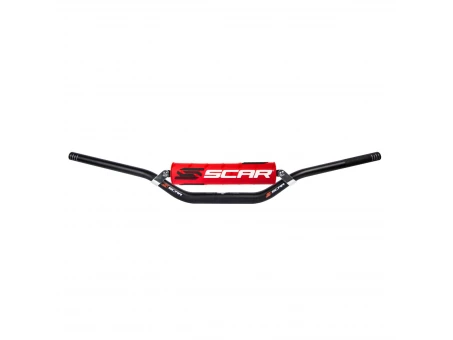 Ghidon cu traversa SCAR 28,6 mm STEWART/VILLOPOTO - Negru burete Rosu/Alb | S9262R