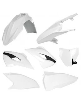 Kit plastice POLISPORT - Husqvarna TC/FC '14-'15 - Alb