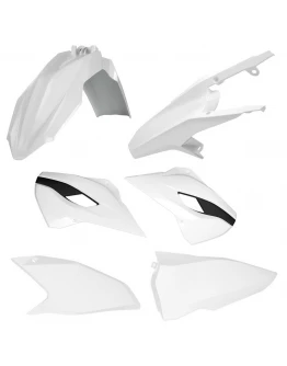 Kit plastice POLISPORT - Husqvarna TE/FE '14-'16 - Alb