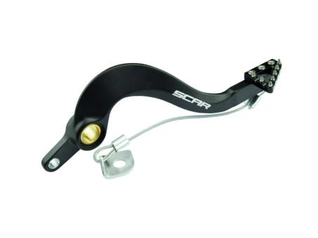 Pedala de frana spate SCAR YAMAHA YZF 450 10-22 WRF 450 12-23 - Negru | RBP103BK