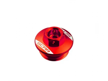 Capac de ulei SCAR KAWASAKI KX 250 19-24, KX 450 19-24 - Rosu | OFP300