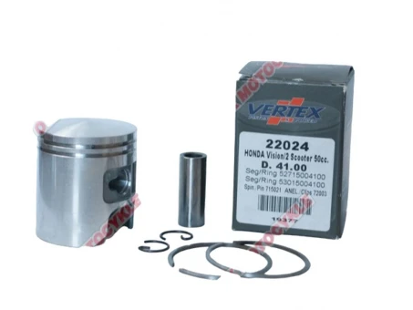 VERTEX TŁOK HONDA KYMCO (PIERŚCIENIE 53015004200 X 1, 52715004200 X 1) | 22024100