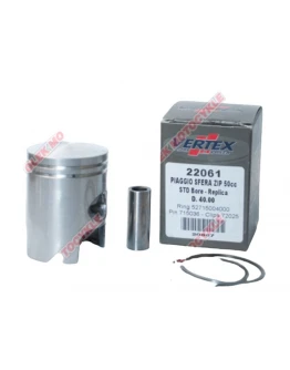 Piston Vertex PIAGGIO,SFERA,ZIP,QUARZ,FREE 41,00 MM (+1,00) (2 segmenti)