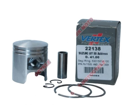 VERTEX TŁOK SUZUKI MORINI, DERBI (SKUTERY 50 CCM) (42,25MM=+1,25MM) SWORZEŃ 10MM | 22138125