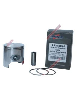 Piston Vertex POLINI, MINARELLI, YAMAHA 47,95MM bolt 10MM (2 segmenti)