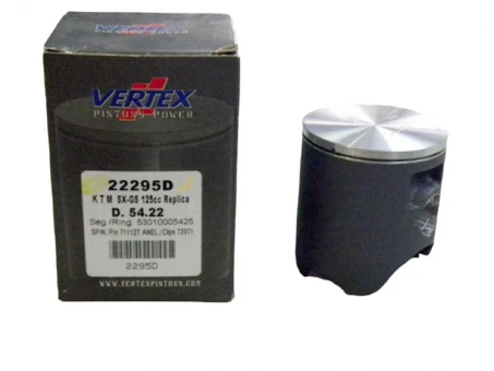 VERTEX TŁOK KTM (2T) SX/GS 125 87-93 (PIERŚCIENIE 53010005425 X 1 SZT.) | 22295B