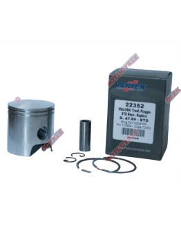 Piston Vertex MALOSSI (PIAGGIO, GILERA) (48,00MM=+1,10) bolt 12MM (2 segmenti)