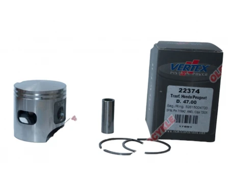 VERTEX TŁOK TOP PERFORMANCES HONDA ,PEUGEOT 47,40 MM SWORZEŃ 12MM | 22374040