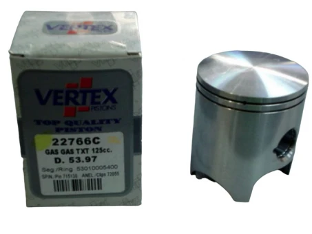 VERTEX TŁOK GAS GAS 125 TXT 02-21 (53,95MM) (STD.) (PIERŚCIENIE 53009805400 x 2 SZT.) | 22766A