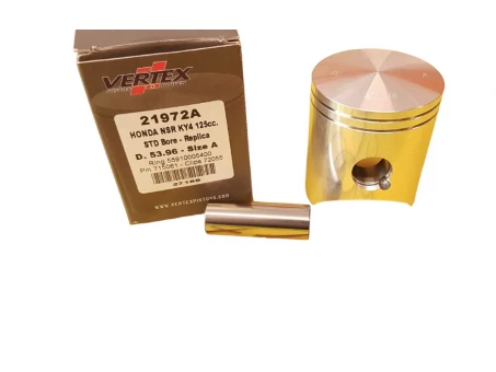 VERTEX TŁOK HONDA CRM 125, NSR 125 (54,01MM) (PIERŚCIENIE 55910005400 x 2 SZT.) | 21972F