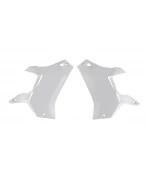 Set Capace Radiator Racetech (RTech) T7 Revolution Yamaha Tenere 700 '19-'24 (Stanga/Dreapta) - Alb