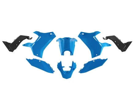 Kit Plastic Racetech (RTech) T7 Revolution Yamaha Tenere 700 '19-'24 (Fara Aripa Fata) - Albastru/Negru