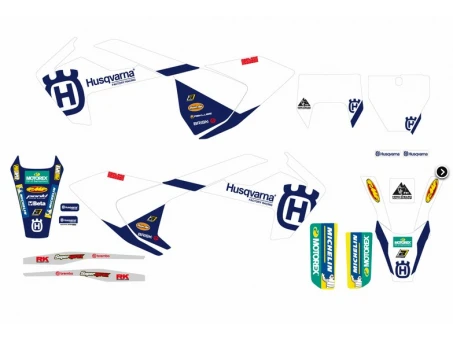 Kit grafic HUSQVARNA FC/TC 16-18, TE/FE 17-19 REPLICA FACTORY HUSQVARNA 23 | E2612R7