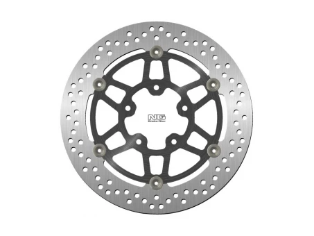 Disc frana fata NG -  SUZUKI GSF 650 BANDIT / GSX 750F 04-06, SV 650 03-15, VL 1500 INTRUDER M 08-10, VLR 1800 INTRUDER 08-11 (290X69X4,5MM) (5X10,25MM) flotant (centru aluminiu) | NG1000G