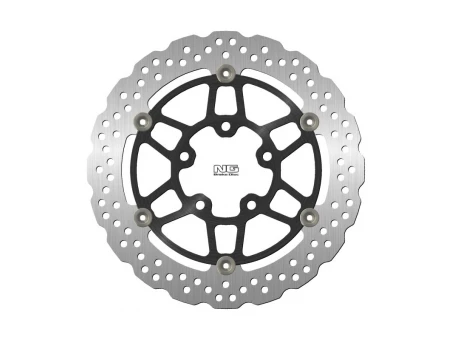 Disc frana fata NG -  SUZUKI GSF 650 BANDIT / GSX 750F 04-06, SV 650 03-15, VL 1500 INTRUDER M 08-10, VLR 1800 INTRUDER 08-11 (290X69X4,5MM) (5X10,25MM) WAVE flotant (centru aluminiu) | NG1000XG