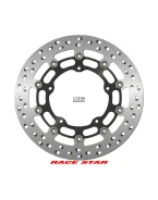 Disc frana fata NG -  RACE STAR PREMIUM YAMAHA MT-10 16-22, R1 / R6 GYTR 20-22, YZF R1 / R6 16-19 (320X132X5MM) (5X8,25MM) flotant (centru aluminiu, racire imbunatatita) | NG1058ZG