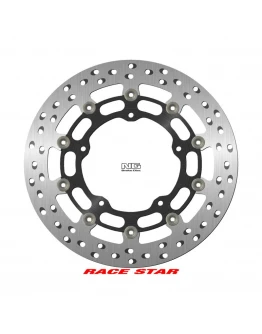 Disc frana fata NG -  RACE STAR PREMIUM YAMAHA MT-10 '16-'22, R1 / R6 GYTR '20-'22, YZF R1 / R6 '16-'19 (320X132X5MM) (5X8,25MM) flotant (centru aluminiu, racire imbunatatita)