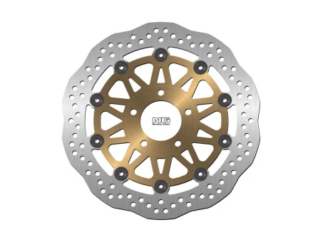 Disc frana fata NG -  SUZUKI RG 125/250 F/GAMMA 91-94, GSF 1200 BANDIT 07-12, GSX 750 97-08, GV 1200 MADURA 85-86, VZ 800 MARAUDER 96-04 (300X64X5MM) (5X10,25MM) WAVE flotant | NG1159X