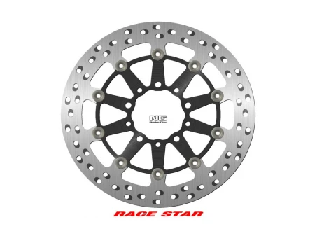 Disc frana fata NG -  RACE STAR PREMIUM KAWASAKI GTR 1400 07-18, ZX-10R NINJA 11-15, ZX-6/ZX-6R NINJA 13-17, Z 1000 14-20, Z 800 13-17, ZX-14 07-16, ZZR 1400 06-17 (310X80X5MM) (5X8,45/10,25MM) flotant (centru aluminiu, POLEP | NG1213ZG