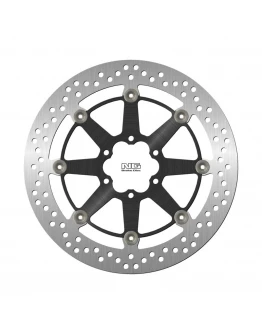Disc frana fata NG -  DUCATI MONSTER 620/675/695/803 '05-'08, MULTISTRADA 620 '05-'06, ROYAL ENFIELD 535 CONTINENTAL '13-'18 (300X64X5MM) (6X8,25MM) flotant (centru aluminiu)