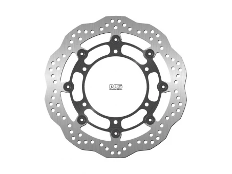 Disc frana fata NG -  HYOSUNG GV 700C 05-09, GV 650 AQUILLA 04-18, ST-7 10-15, YAMAHA WR 250X 08-14 (300X132X5MM) (6X8,5MM) WAVE flotant | NG1455X