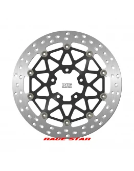 Disc frana fata NG -  RACE STAR PREMIUM KAWASAKI ZX-10R/RR '17-'22 (330X70X5MM) (5X10,25MM) flotant (centru aluminiu, racire imbunatatita)