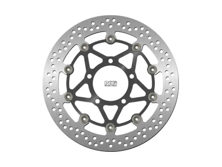 Disc frana fata NG -  TRIUMPH TIGER 800 /XC/XCA/XCR/XCX/XR 10-20, TIGER EXPLORER 1200 / XC/XCA/XCX/XR 12-18 (305X82,5X5MM) (5X10,25MM) flotant (centru aluminiu) | NG1695G